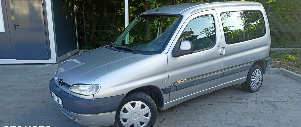 Peugeot Partner cena 4550 przebieg: 376000, rok produkcji 2000 z Wrocław małe 742